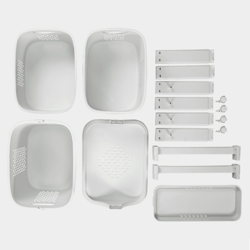 Plastic Rolling Laundry Sorter