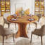 Daziyah Round Dining Table-1243671160