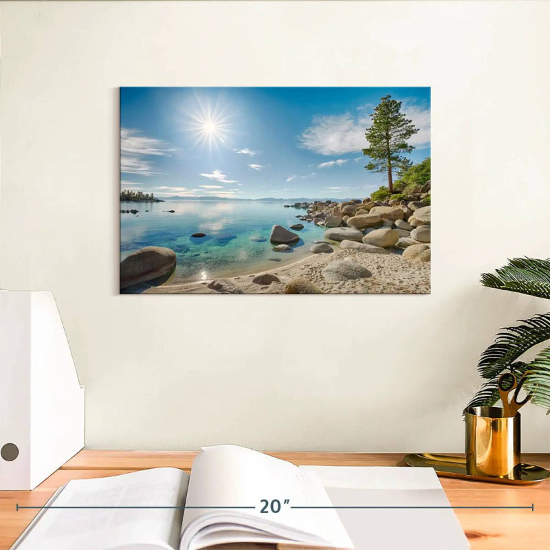 Alvord Dazzling Lake Tahoe, H 8 po x l 12 po