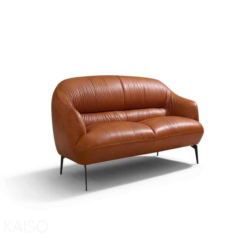 Cognac Leather Sofa