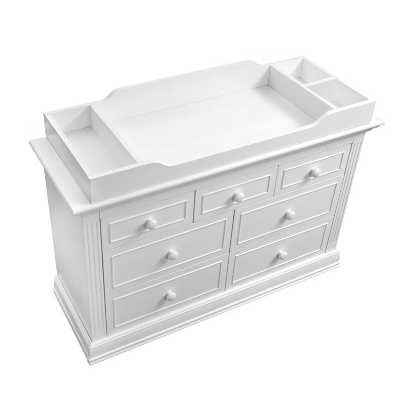 Providence Changing Table Topper, Vintage White