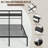 Full Size Metal Bed Frame with Upholstered Headboard, LED Lights & Charging Station, Ample Storage, No Box Spring Required-515681515