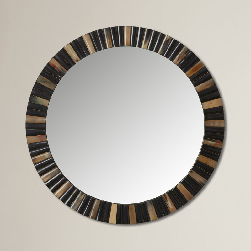 Miroir De Mur Des Yeux De Tigres