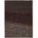 Wool Area Rug in Dark Brown