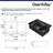 DeerValley 33" x 22" Black Undermount Drop in Quartz Double Bowl Kitchen Sink with Accessories