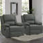 Ameiah 91.9cm Wide Faux Leather Recliner-493069022