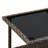 Ashville Conversation Wicker Sofa Set - Sofa, Table & Two Armchairs Included Khaki Cushions