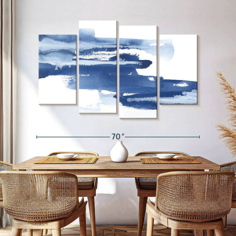 Avery Classic Blue, 42" H x 68" W