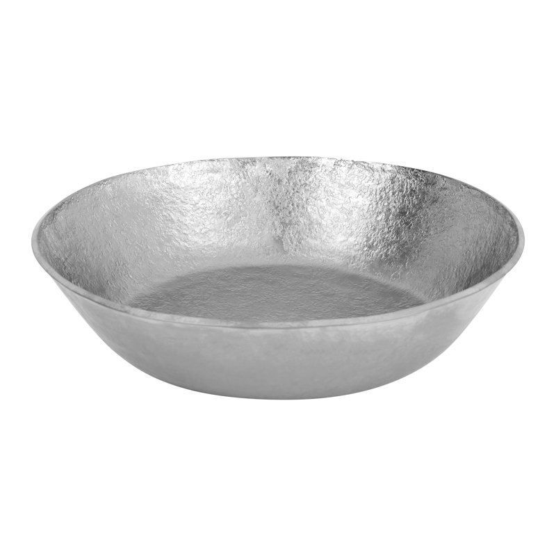 Terra Firma 17'' L Bathroom Sink, Nickel
