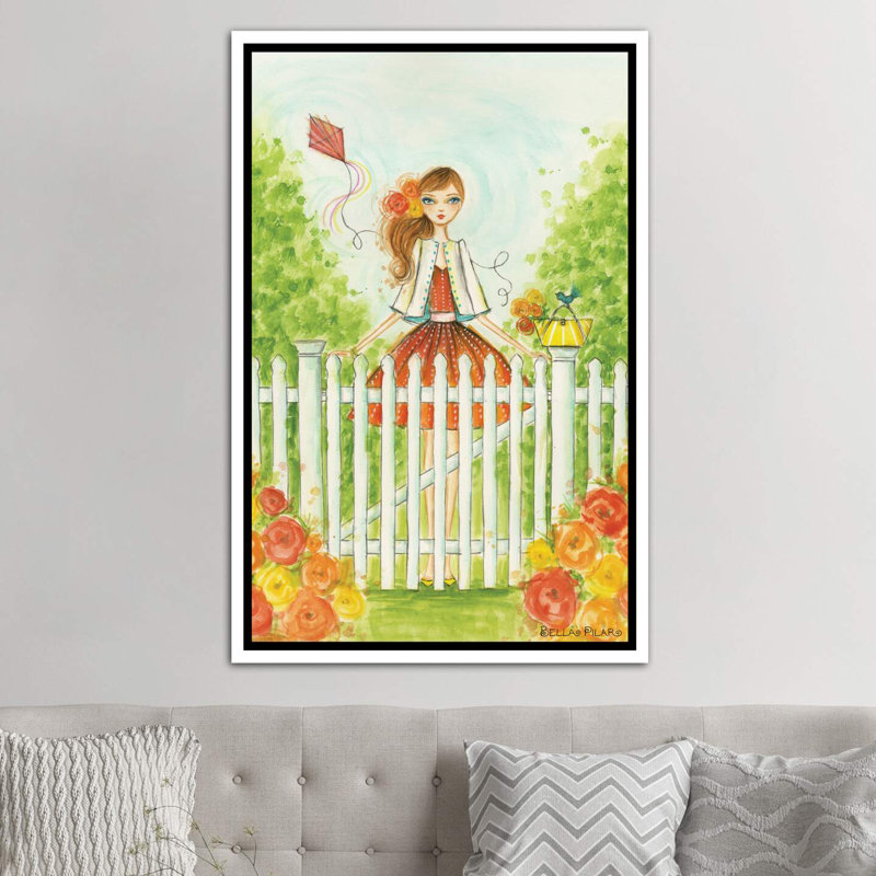 Printemps à Summerside, art, H 26 po x l 18 po x P 1,5 po, Toile blanche encadrée
