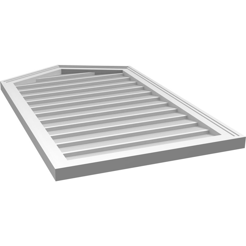 Ventilateur à pignon en uréthane non-fonctionnel Signature, H 40 po x l 24 po x P 1,5 po