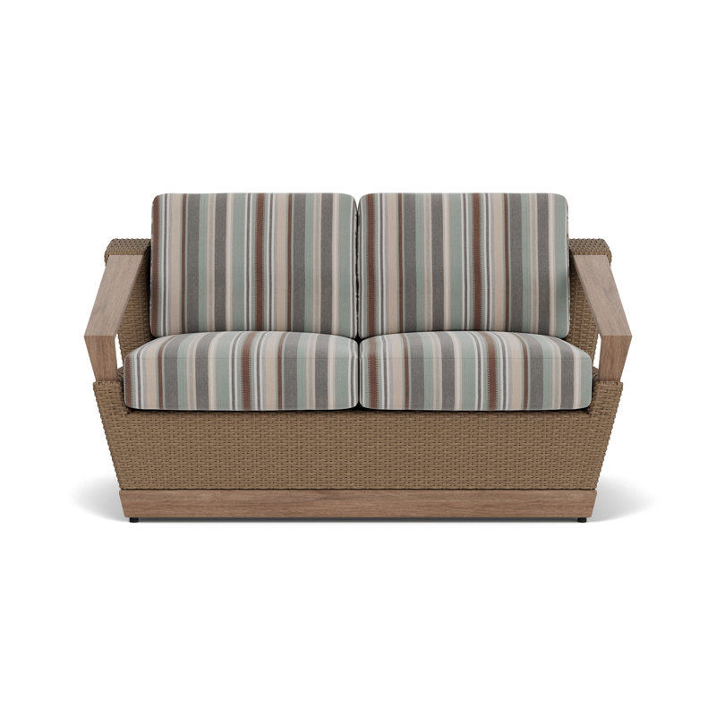 Charisma Outdoor 2 - Seat Loveseat, Lima Heron