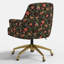 Chaise de bureau Cambridge en cacao Gracie-124942496-124942494