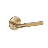 Round Passage (Hall & Closet) Door Lever with Round Rosette