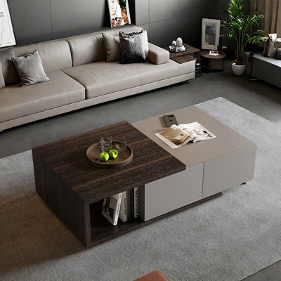 Modern minimalist folding coffee table