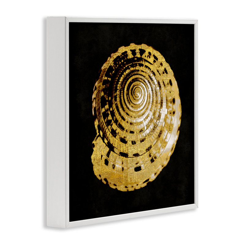 «Giclee Art» par Caroline Kelly, Giclée encadrée blanc bord de mer, H 17 po x l 17 po