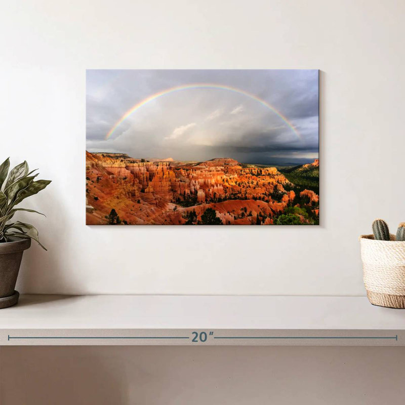 Alvord Rainbow Over Bryce Canyon, H 8 po x l 12 po