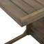 Table fonctionnelle en gris - Bois pour l'extérieur