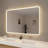 60 Round LED Front and Backlit Wall Mirror in Satin Gold-2005024104-2005024097