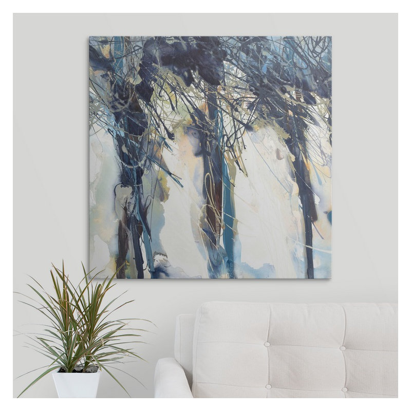 «Dynamics II», reproduction d'art Funkley, H 35 po x l 35 po x 1,5 po, Toile