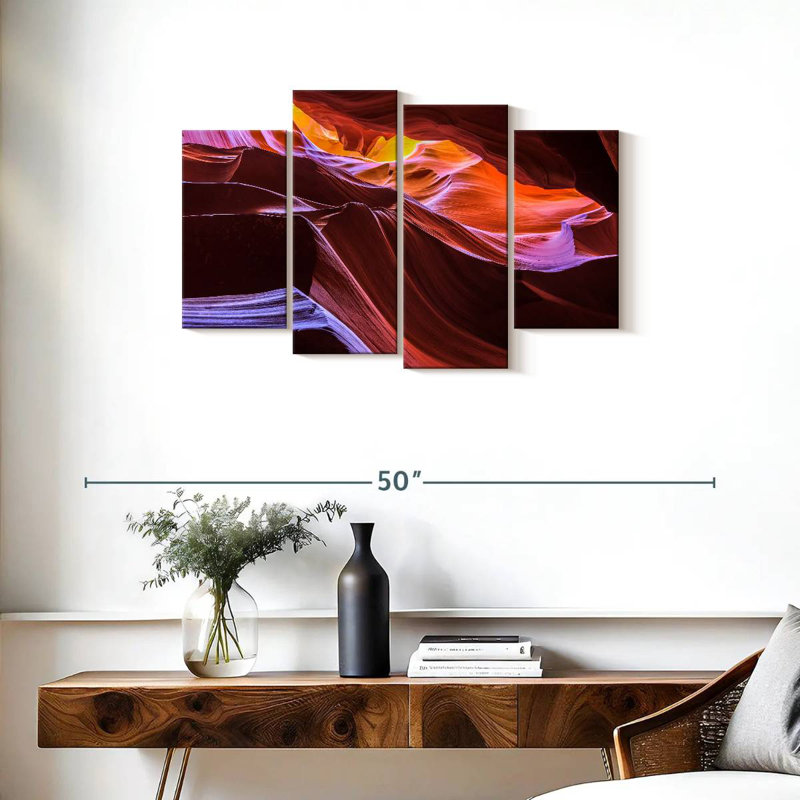 Alvord Antelope Canyon Rock Formations, 22" H x 36" W