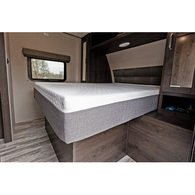 Camper Sleep 12" Plush Graphite Infused Memory Foam Mattress Travel Bed Mattress