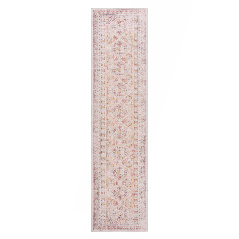 2'6''X10' Runner, Washable Rug, Low-Pile, Non-Slip, Non-Shedding, Foldable, Kid & Pet Friendly - Area Rugs For Living Room, Bedroom, Kitchen, Dining Room Rug