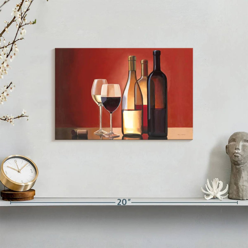 Yarlin Wine Trio, 8" H x 12" W