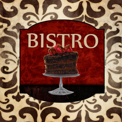 Bistro Time - Wrapped Canvas Painting