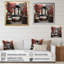 «Red Modern Bathroom Charm II», art mural «Laundry»-1848703219-1848703212