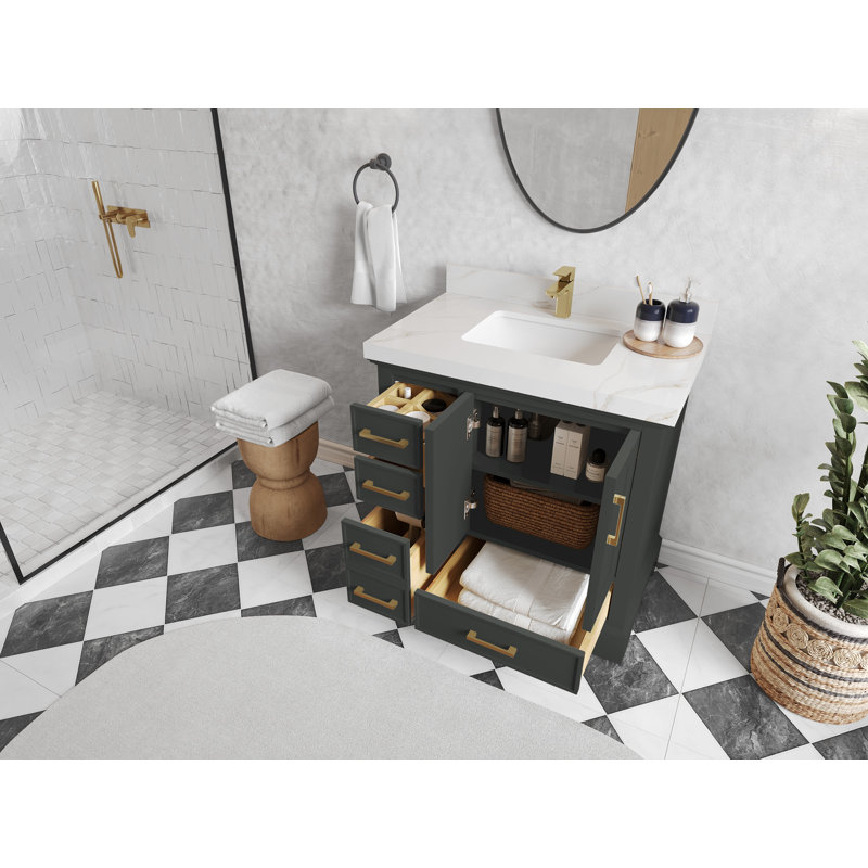 Ensemble de meuble-lavabo simple 36 po Jhamya, Empira