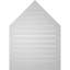 Peaked Top Surface Mount Signature Urethane Functional Gable Vent 8/12 Pitch, Primed Tan-122104559-122104560