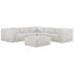Jaye - 6 Piece Upholstered Reversible Modular Corner Sectional Sofa with Ottoman
