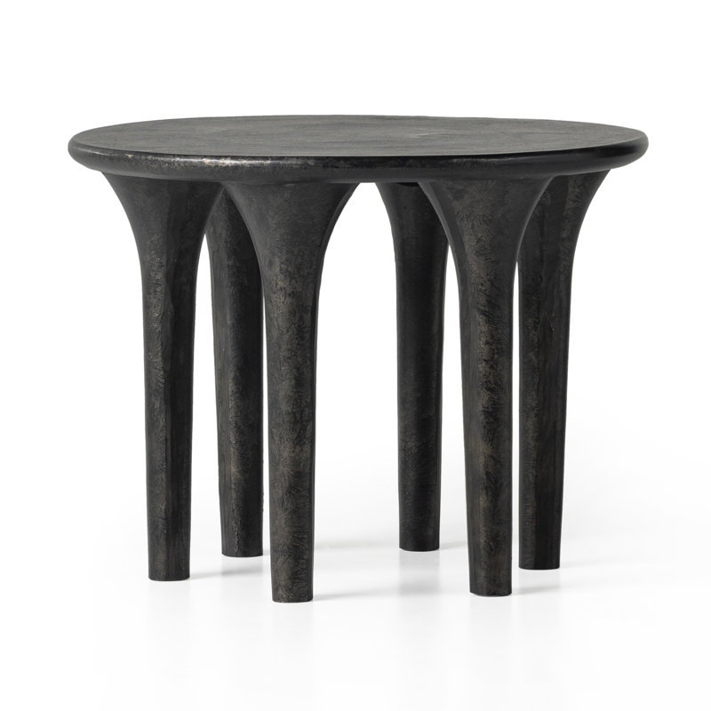 Kelden End Table, Raw Black