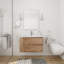 Meuble-lavabo mural 30 po avec lavabo en gel
