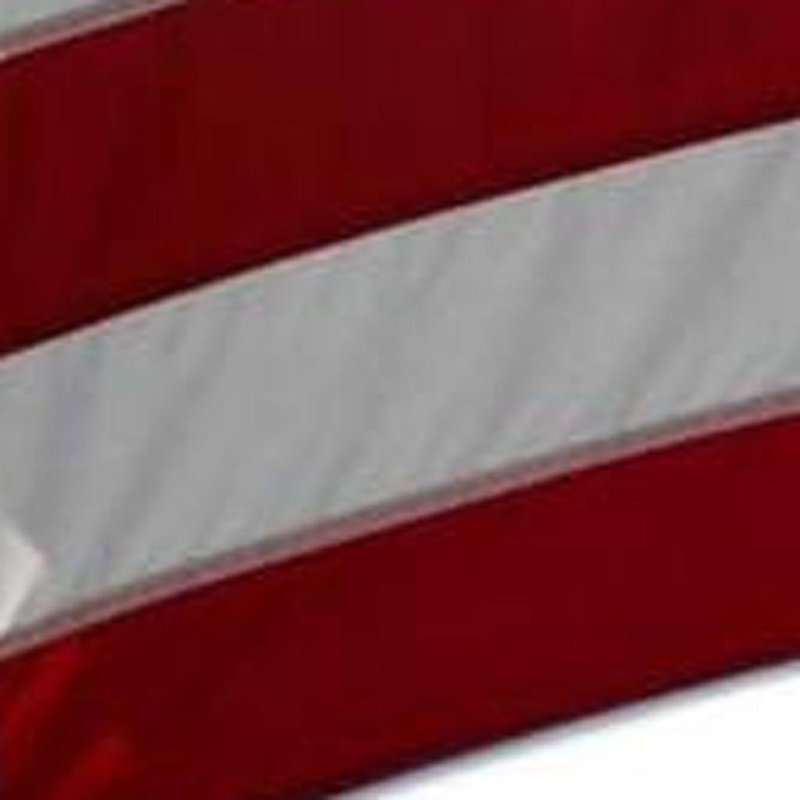 Ensemble de quatre drapeaux américains en nylon brodé rouge, blanc et bleu