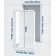 Stainless Steel Chrome Rectangular Recessed Shower Niche Inner Size 18 Gauge