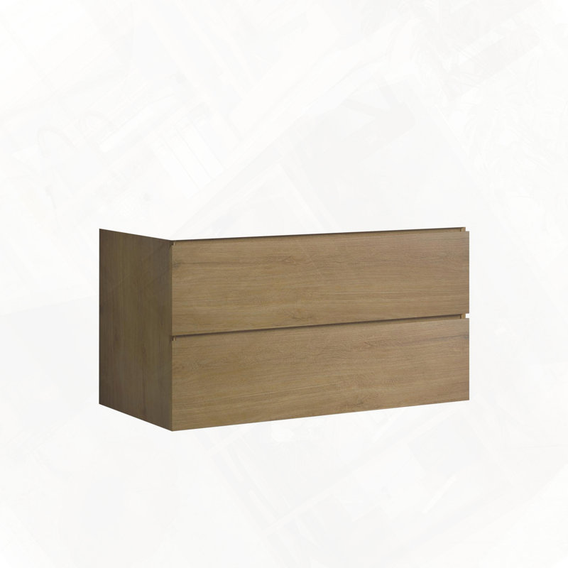 Armoire murale avec deux tiroirs pré-assemblés