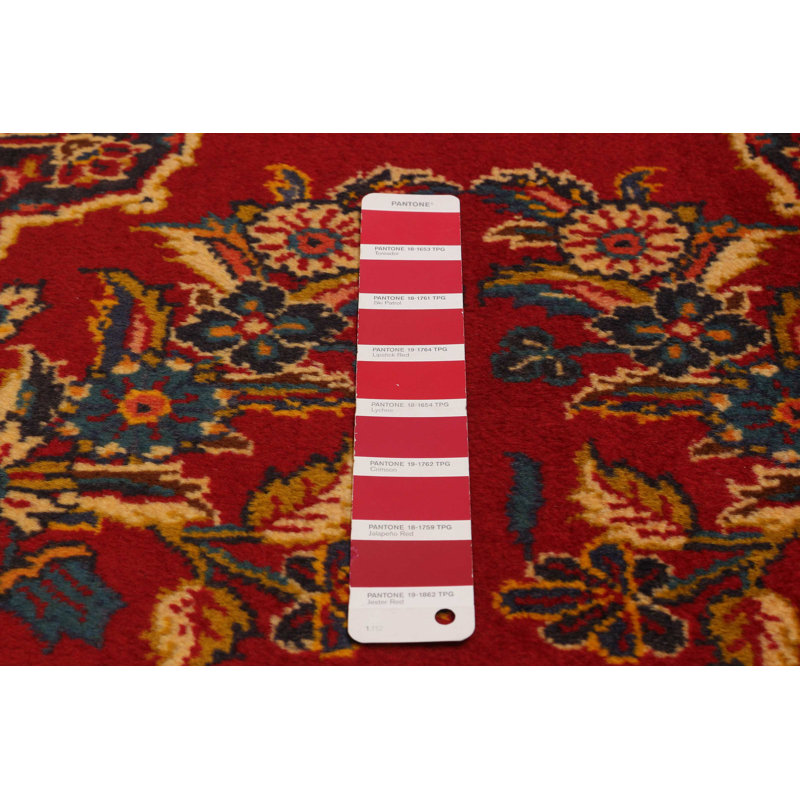 Tapis rouge rétro Kayseri 3 pi 5 po x 13 pi 0 po