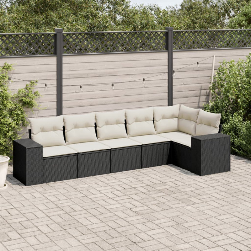 Ensemble de canapé de jardin Vidaxl PE