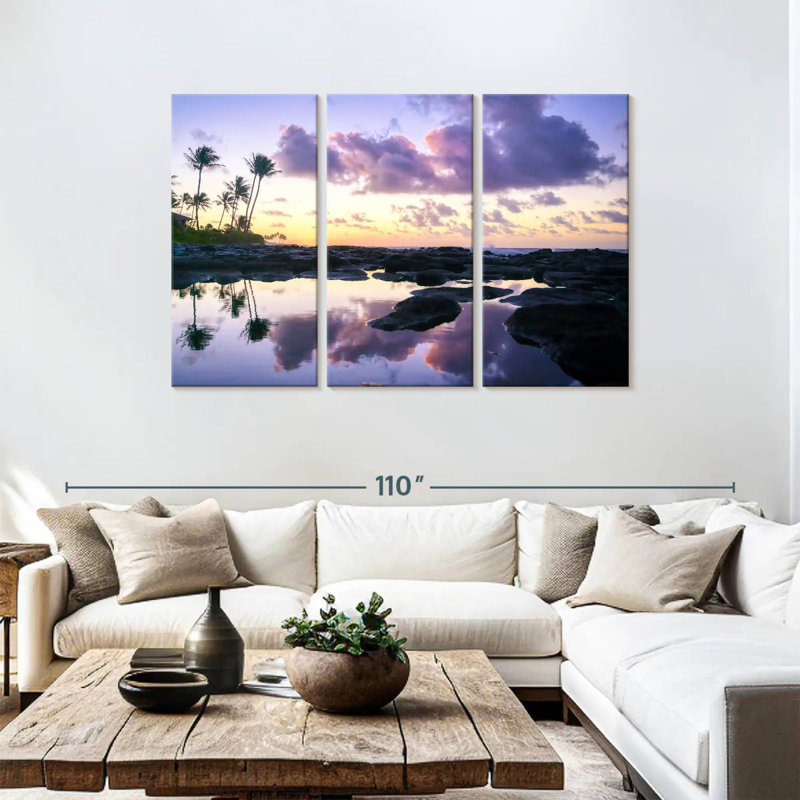 Gillard Kauai Sunrise Sky, H 48 po x l 74 po