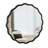 Solid Wood Wavy Mirror-Black Vanity Mirror Wall Decor 36" X 36" Modern Mirror Wall Decor For Bathroom-473705771-473705772