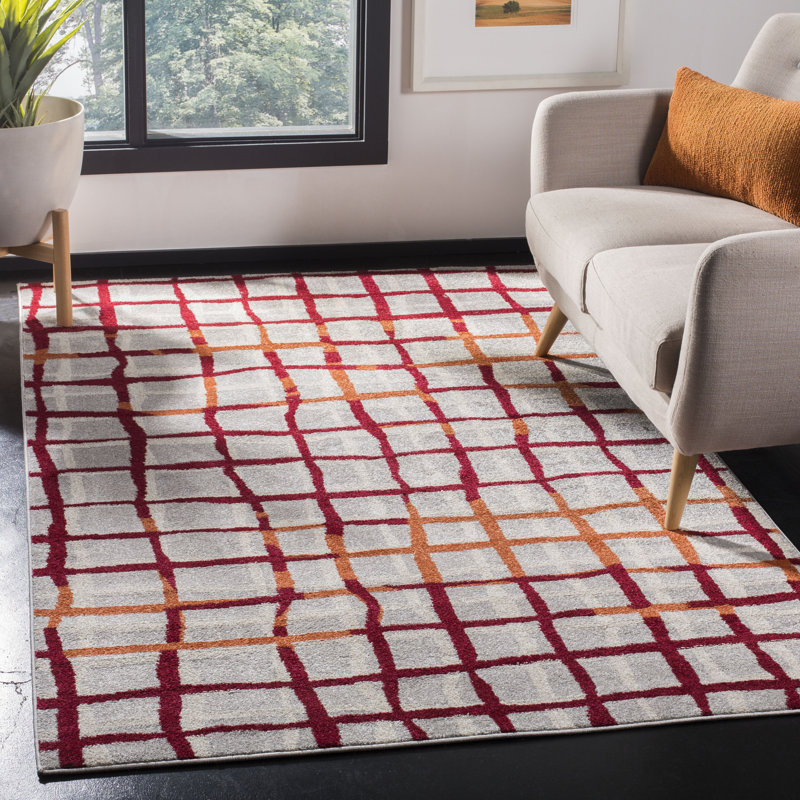 Tapis abstrait Seto Performance, Rectangle 5 pi 3 po x 8 pi