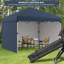 117'' W x 117'' D Steel Canopy