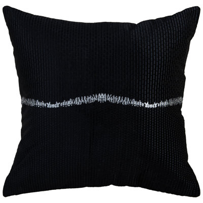 Down Filled Glam Accent Throw Pillow