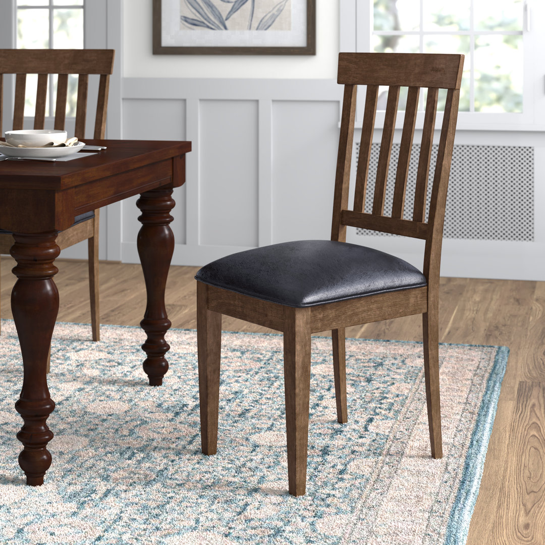 Cantu 19.09'' H Faux Leather Upholstered Side Chair (Set of 2) Lark Manor™