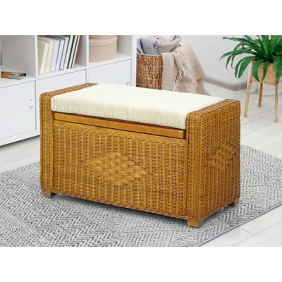 Adero 32" Wide Rectangle Storage Ottoman