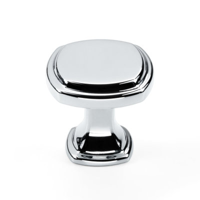 New Collection  1 1/10" Length Geometric Square Knob Multipack
