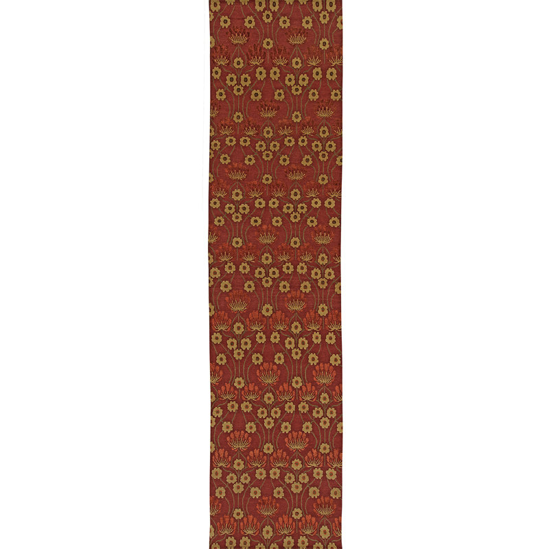 Floral Area Rug, Runner 3' x 8'
