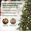 3.94' H Lighted Artificial Christmas Tree